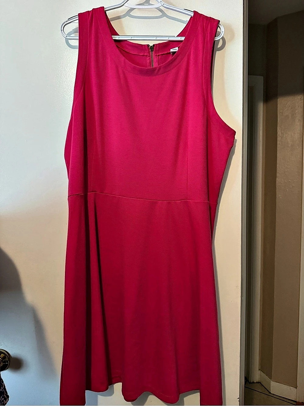 Old Navy Sleeveless Midi Dress in Pink Size XXL Like New